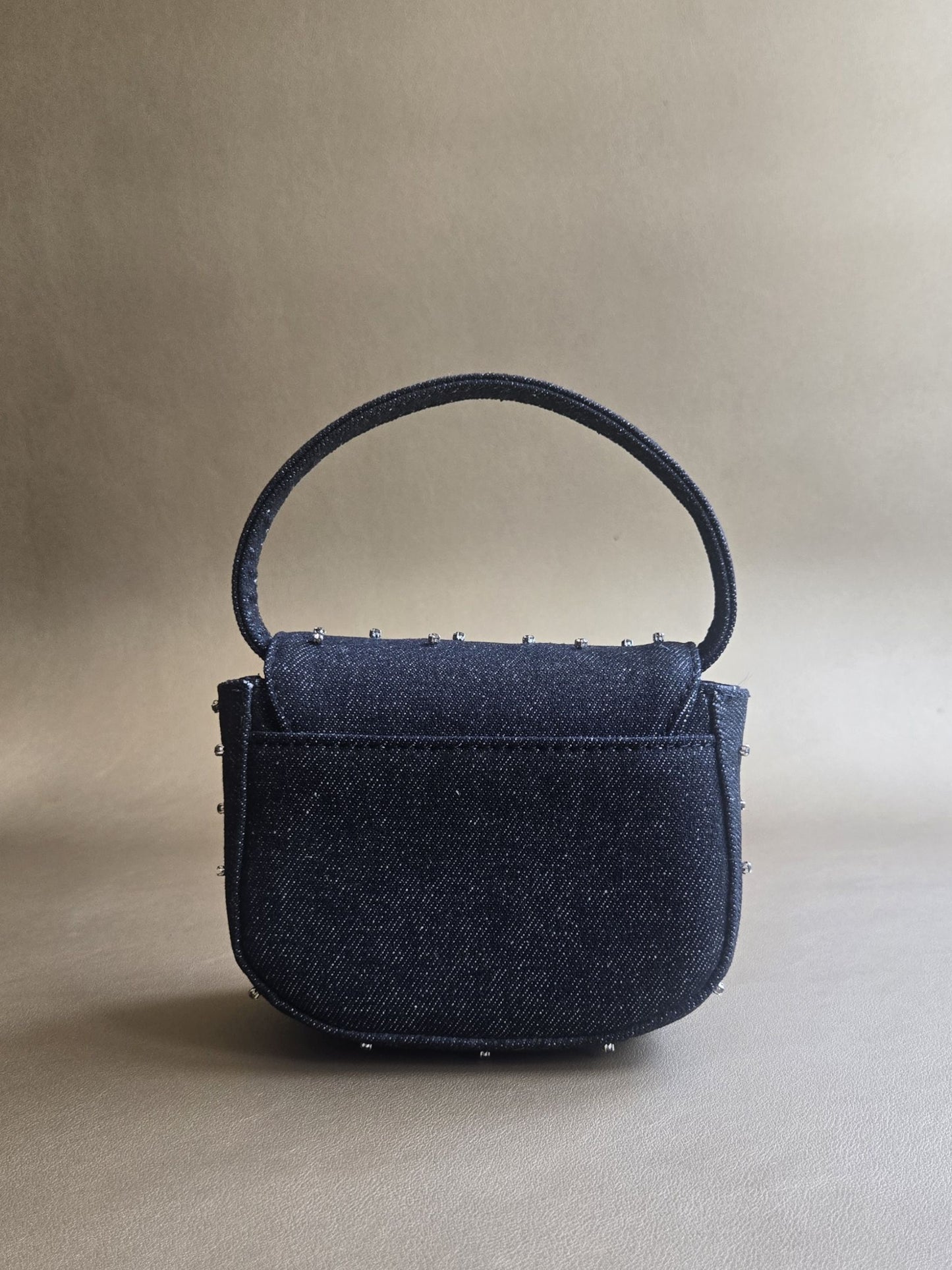 Crystal Denim Bag