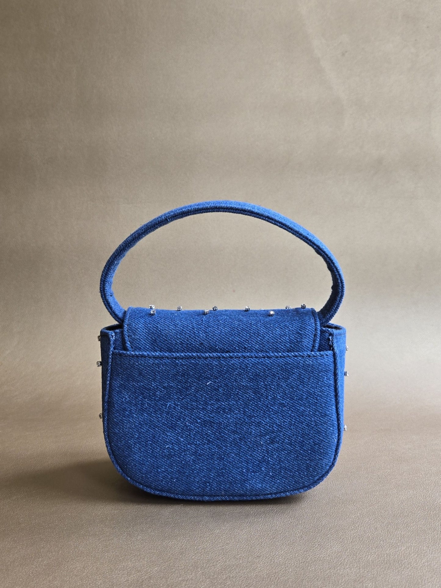 Crystal Denim Bag
