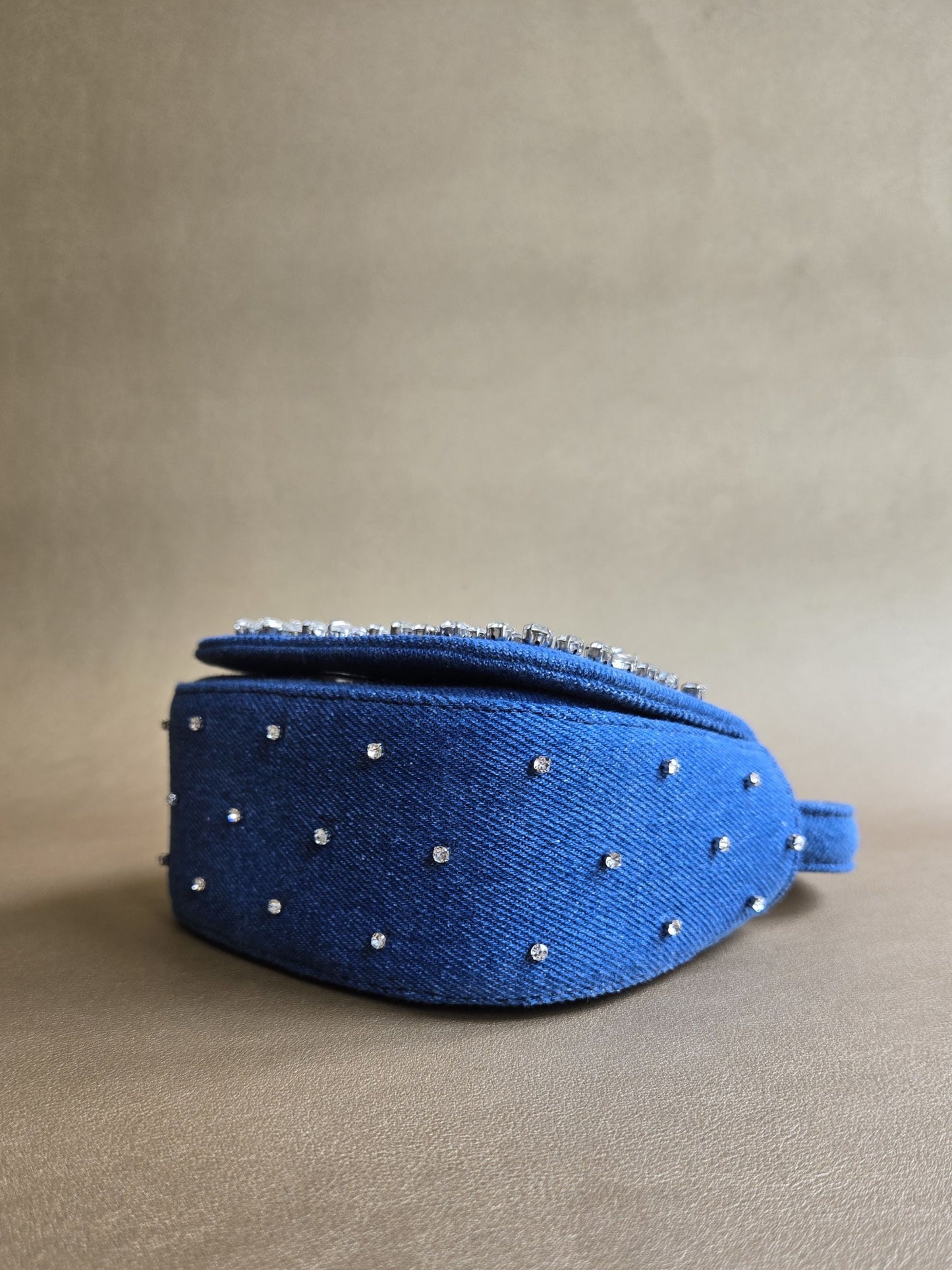 Crystal Denim Bag