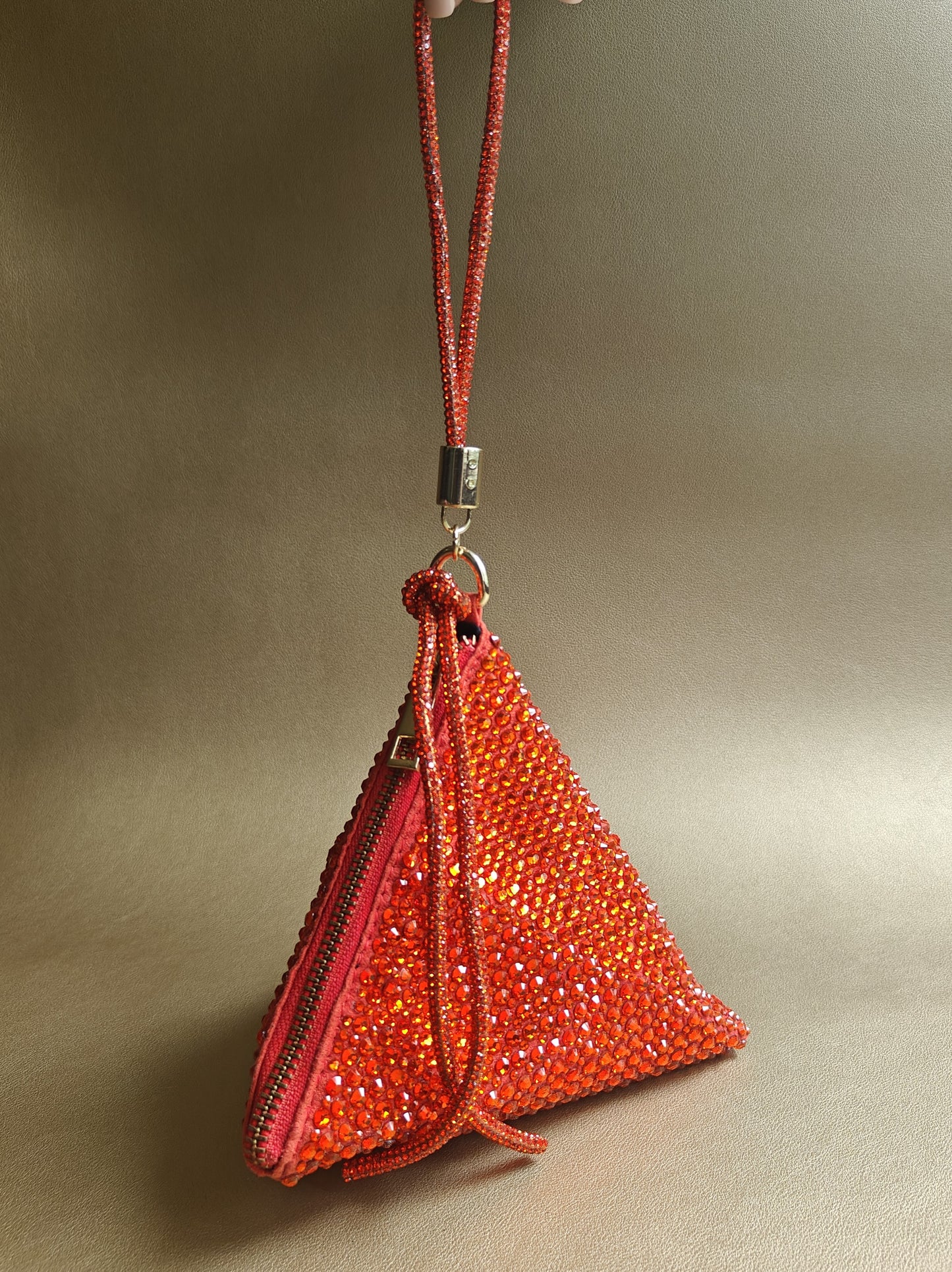 Delhi Wristlet - Orange