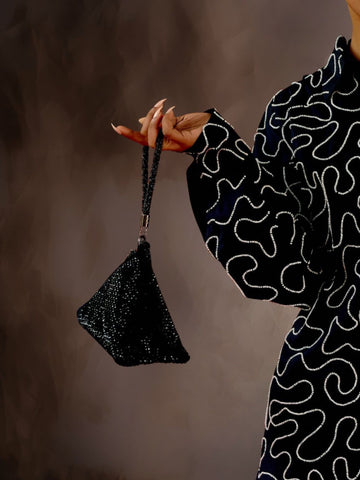 Delhi Wristlet - Black