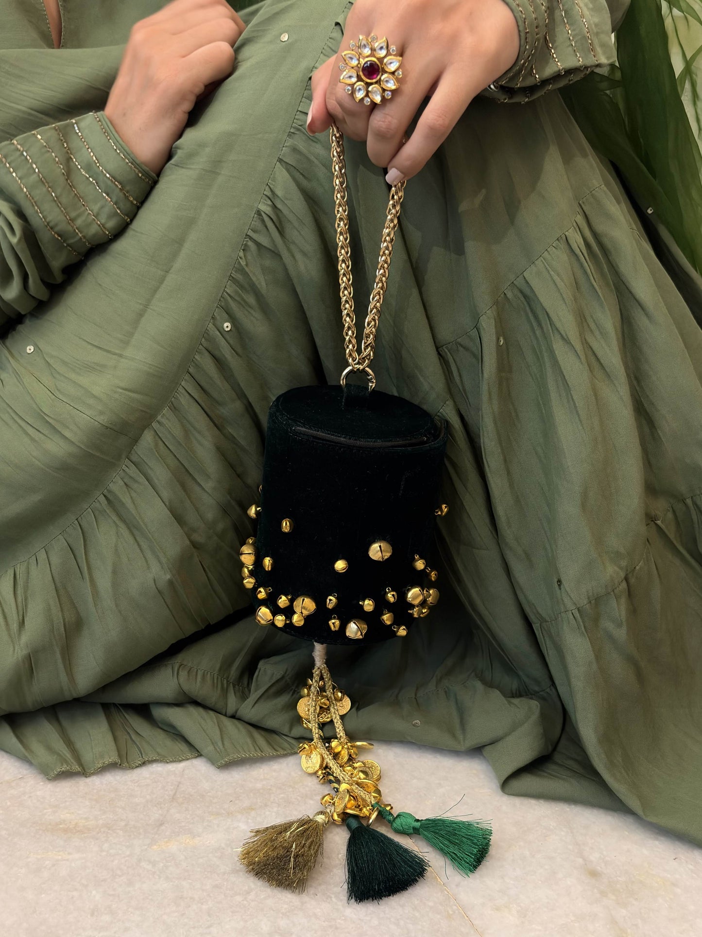 Tassel Capsule Wristlet Bundle