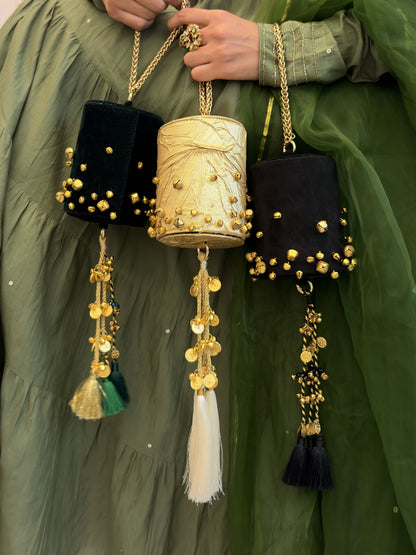 Tassel Capsule Wristlet Bundle