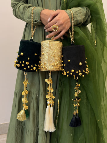 Tassel Capsule Wristlet Bundle