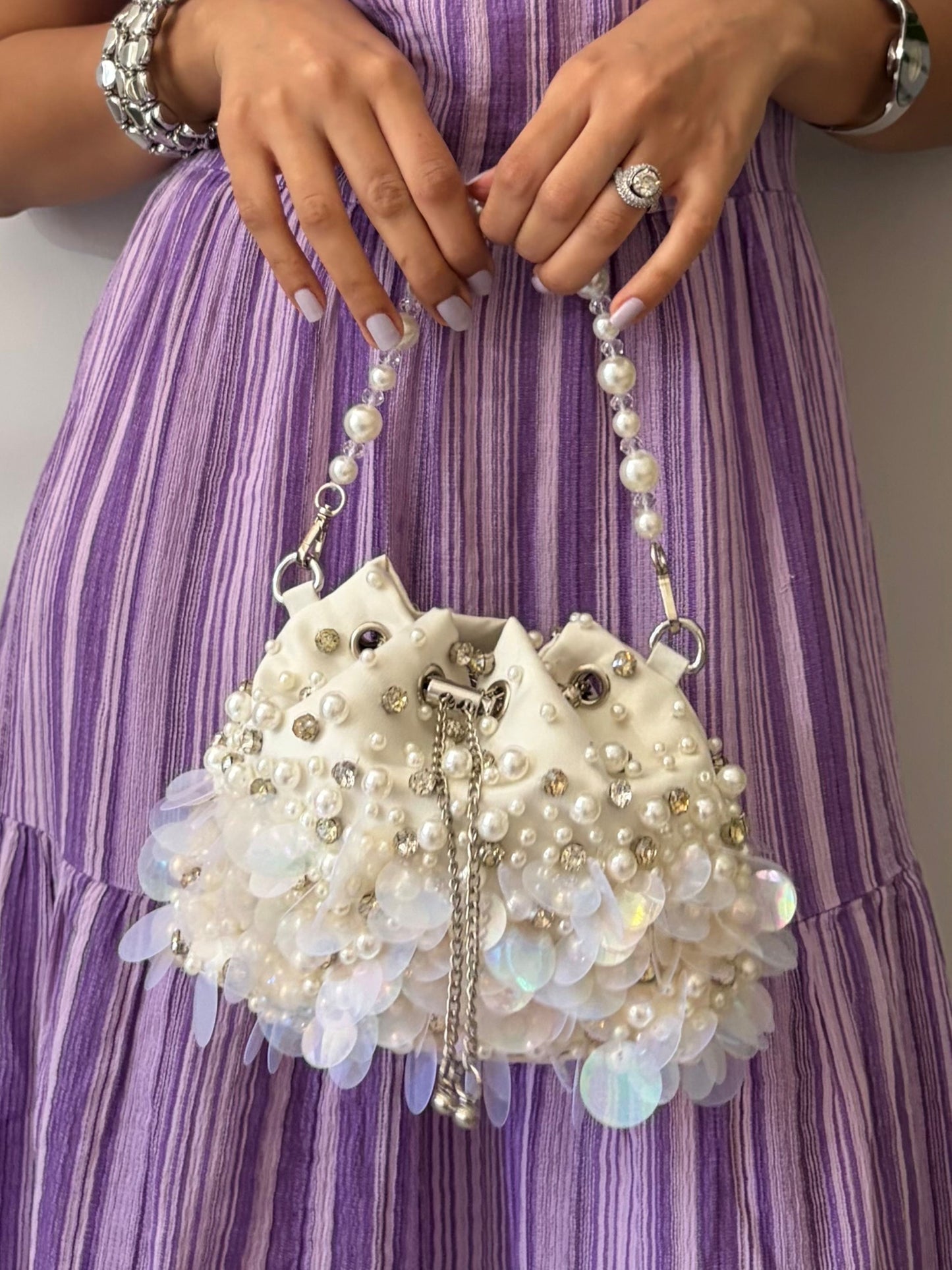 Cloud Bucket Bag