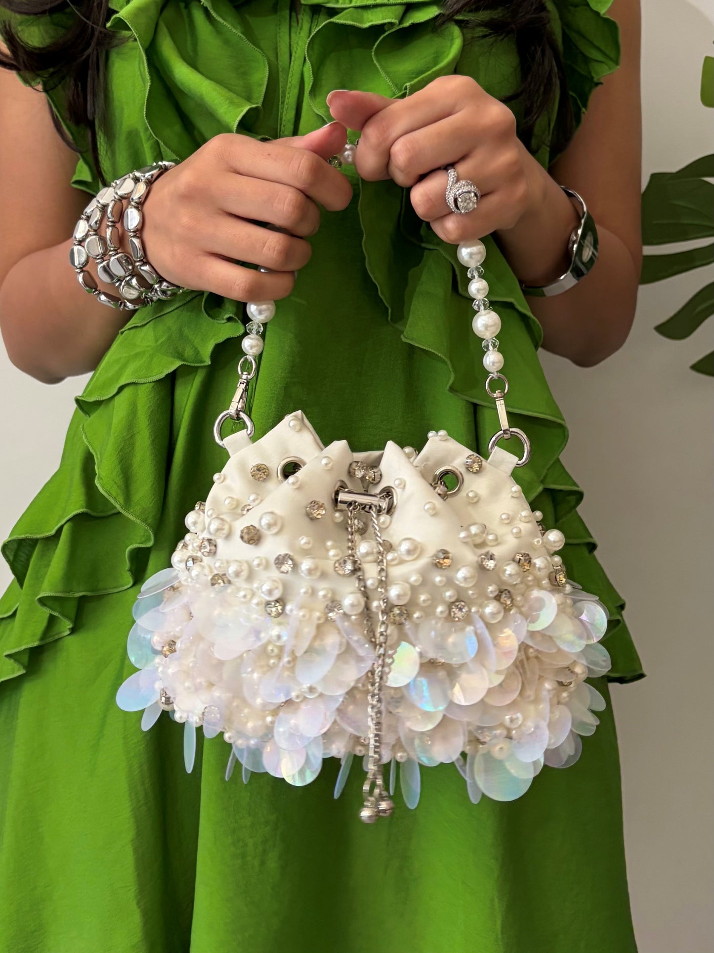 Cloud Bucket Bag