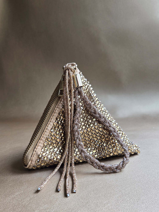 Delhi Wristlet - Deep Gold