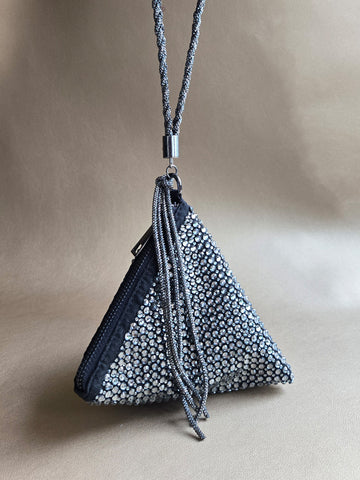 Delhi Wristlet - Gunmetal