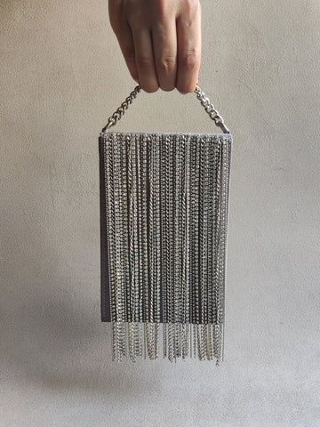 Disco Bag - Silver Grey