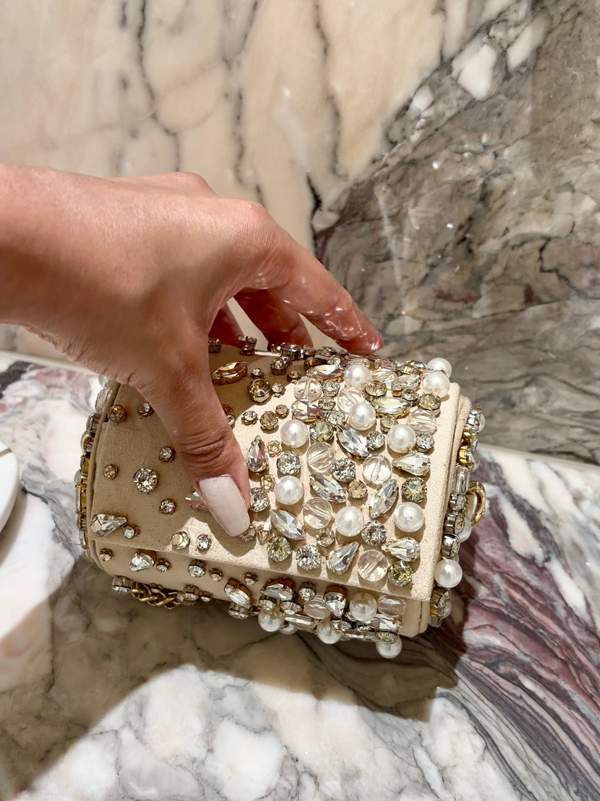 Crystal Capsule Clutch