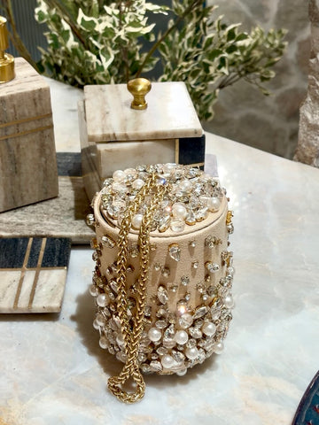 Crystal Capsule Clutch