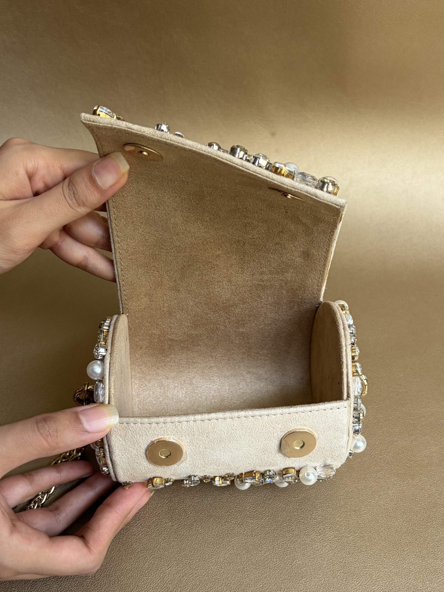 Crystal Capsule Clutch