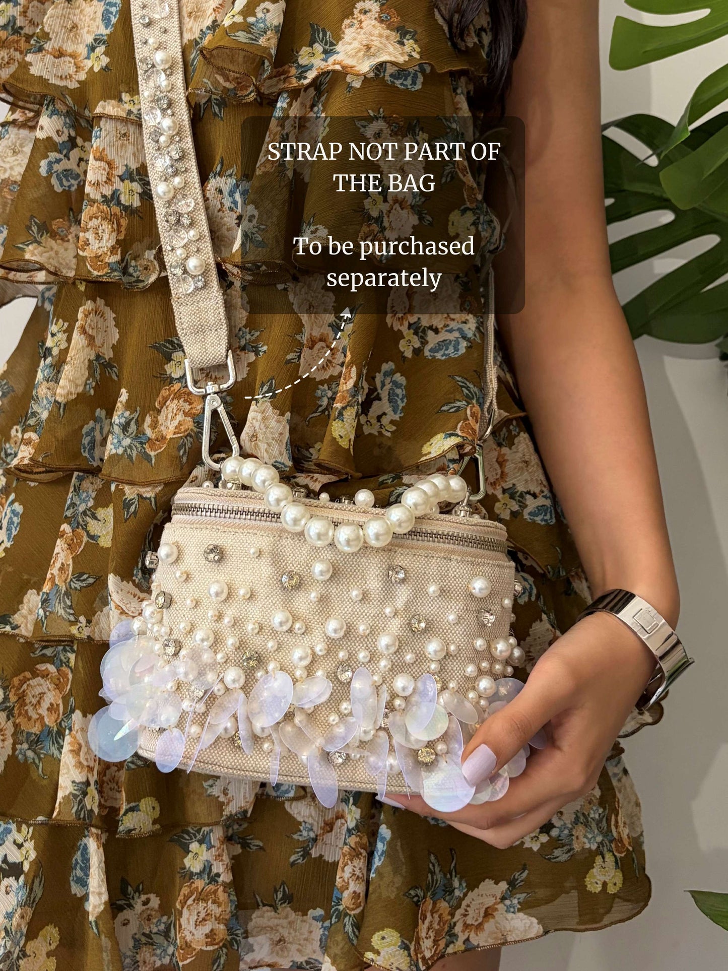 Jute Vanity Bag