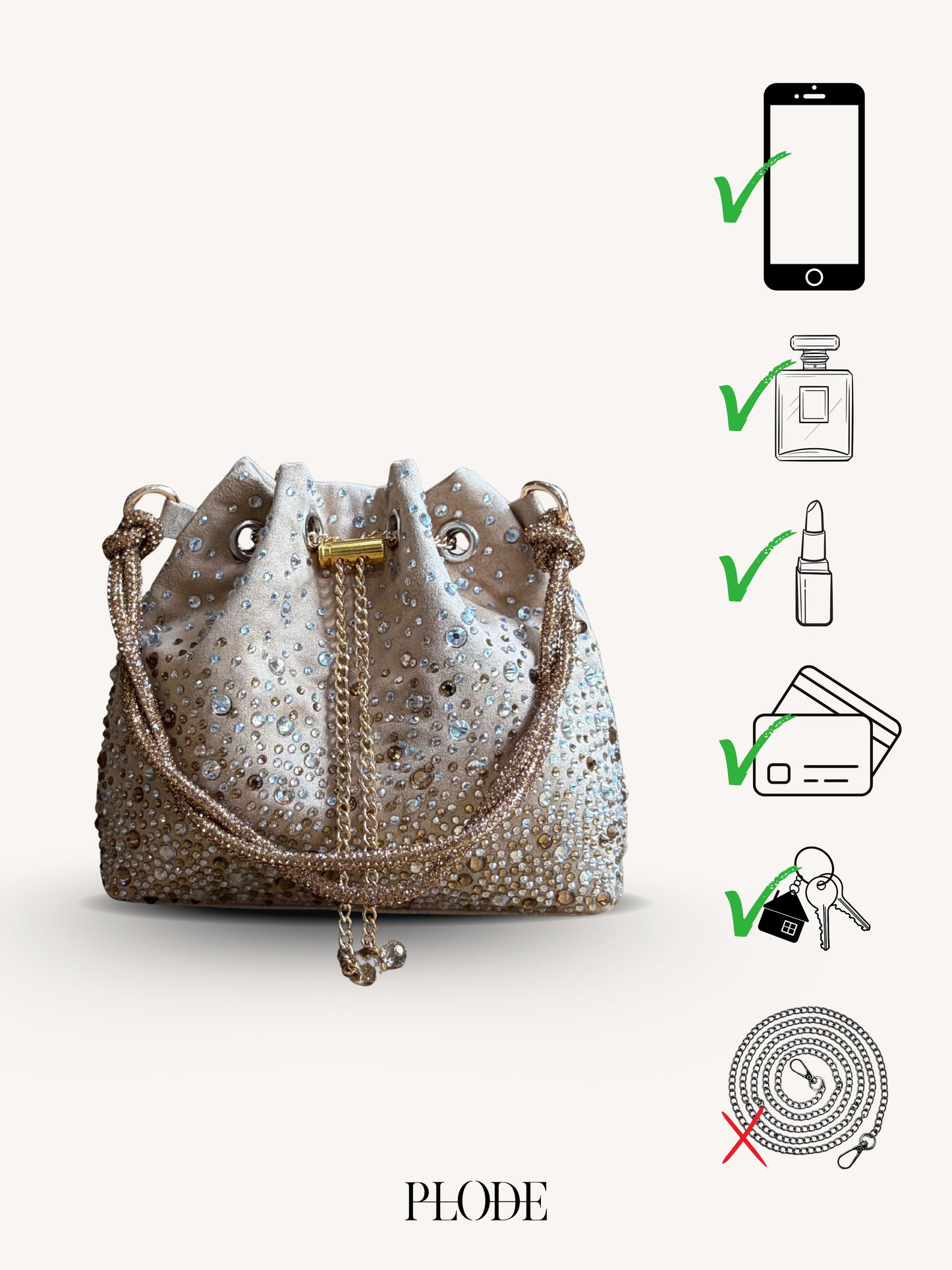 Starlit Bucket Bag