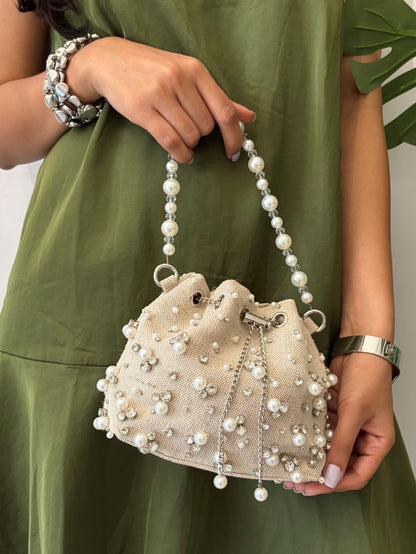 Jute Bucket Bag
