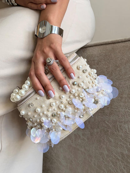 Jute Vanity Bag