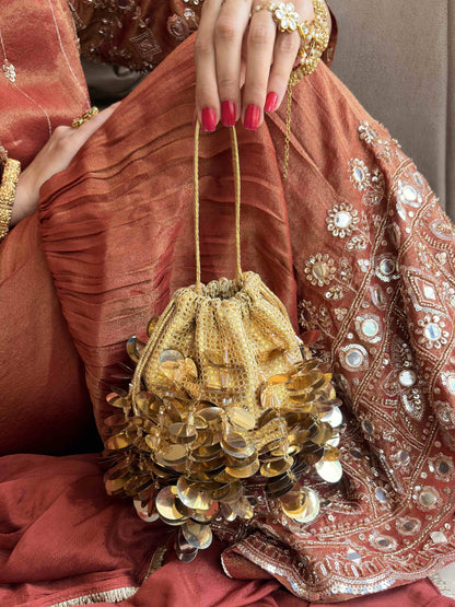 Gold Kaleera Potli