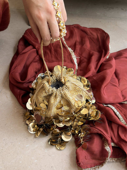 Gold Kaleera Potli