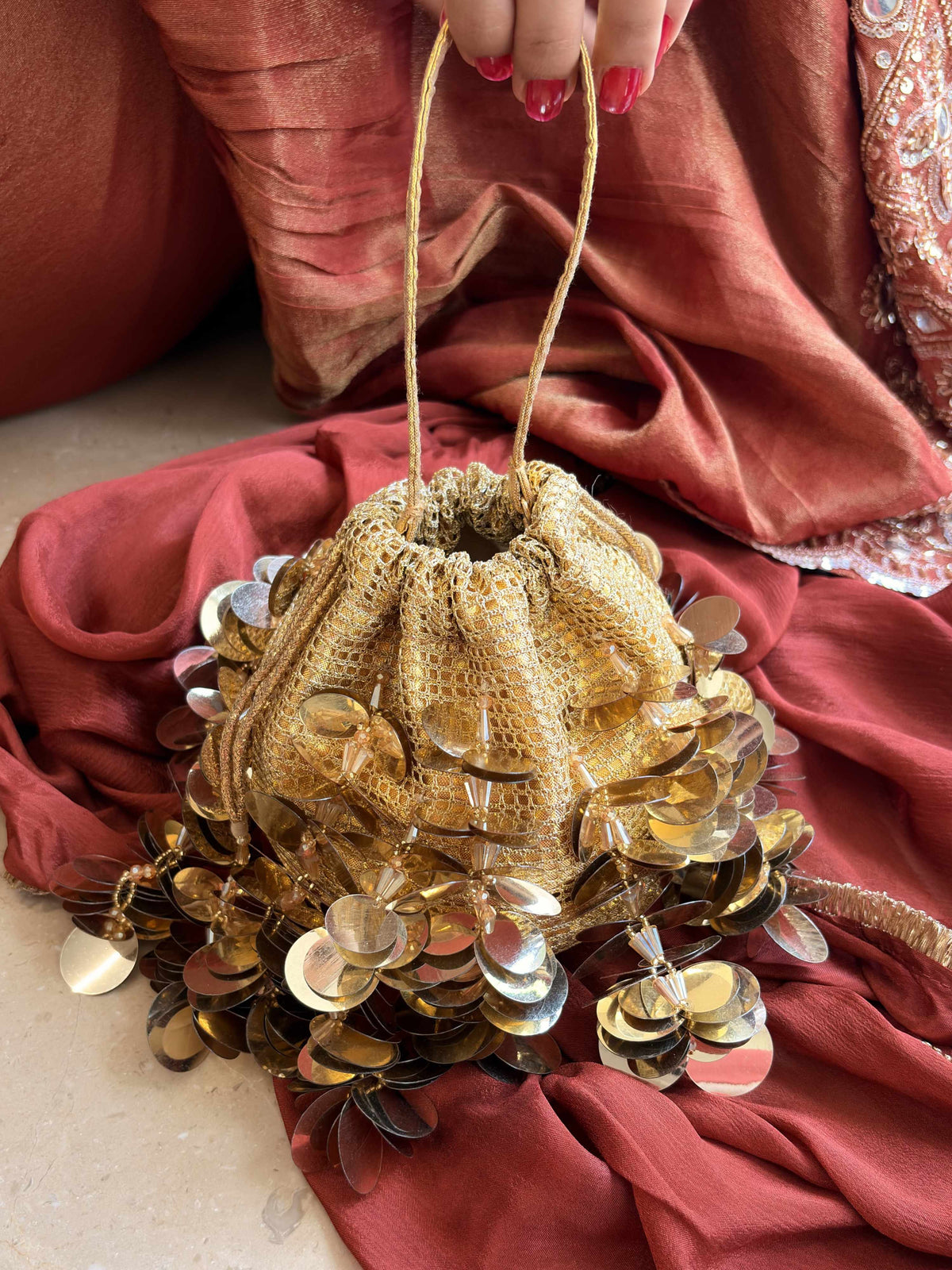 Gold Kaleera Potli
