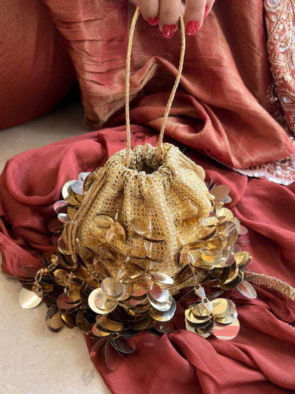 Gold Kaleera Potli