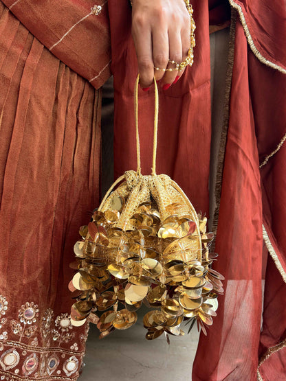 Gold Kaleera Potli