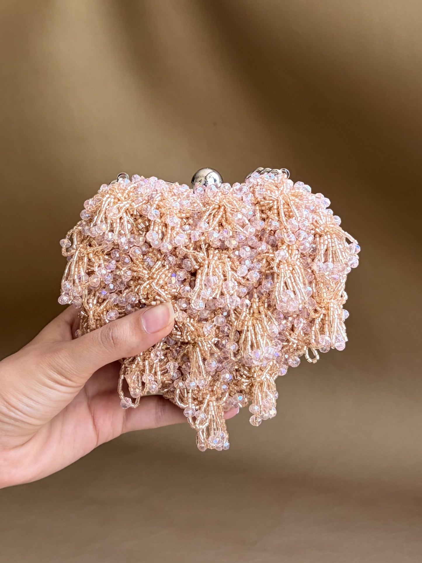 Micro Heart Bag - Pink