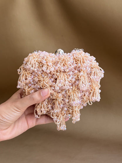 Micro Heart Bag - Pink