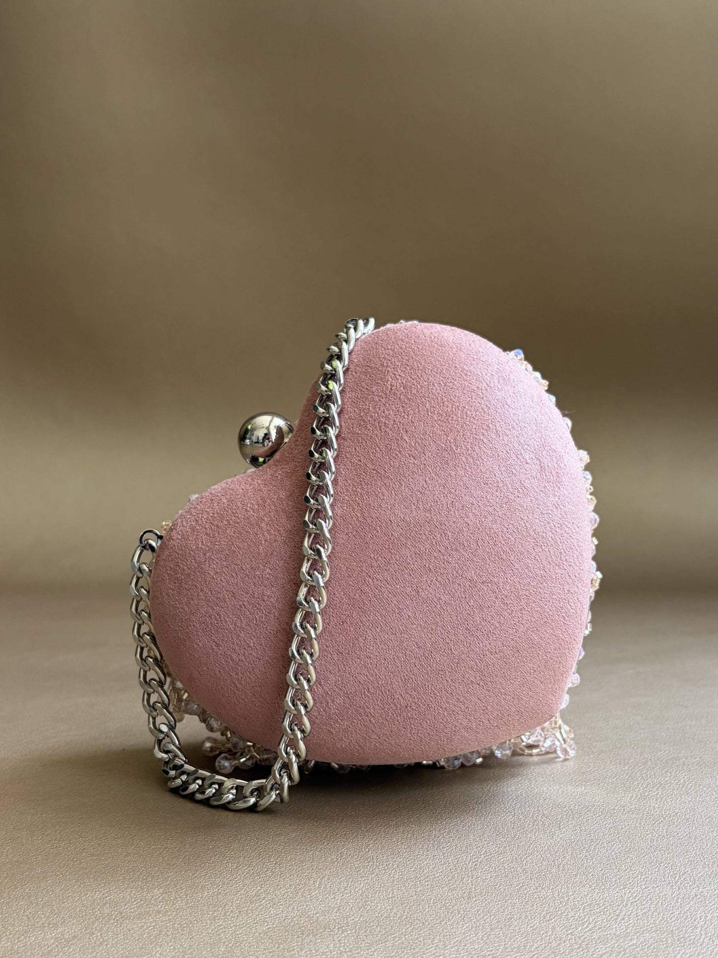 Micro Heart Bag - Pink