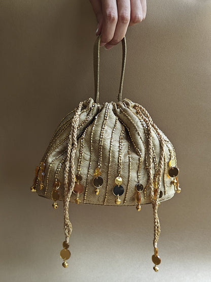 Mirror Dumpling Potli