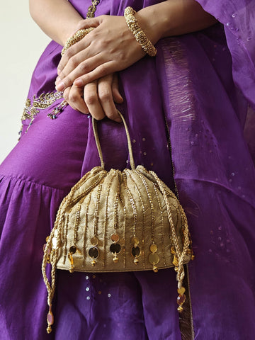 Mirror Dumpling Potli