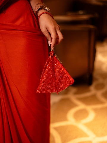 Delhi Wristlet - Orange