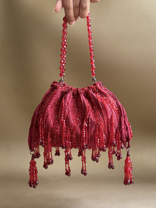 Pouch - Crimson Red