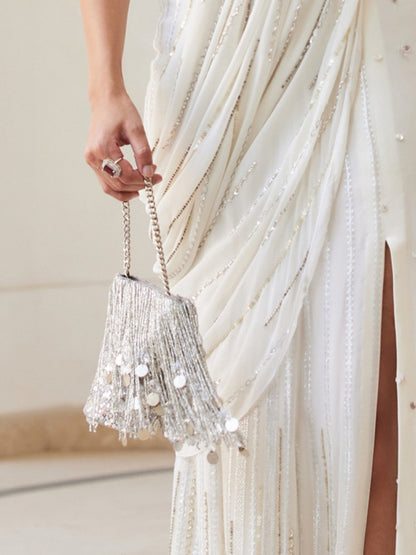 Shimmy Bag - Silver