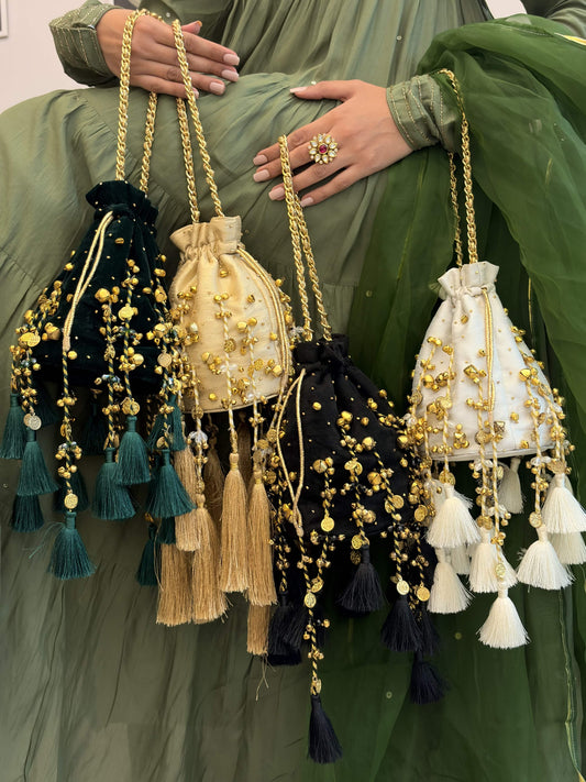 Tassel Potli Bundle set of 4