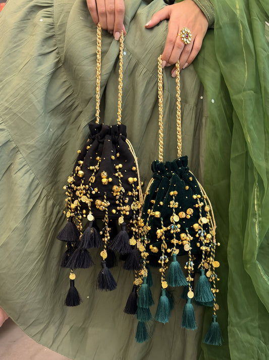 Tassel Potli Bundle set of 2