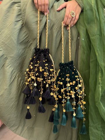 Tassel Potli Bundle set of 2