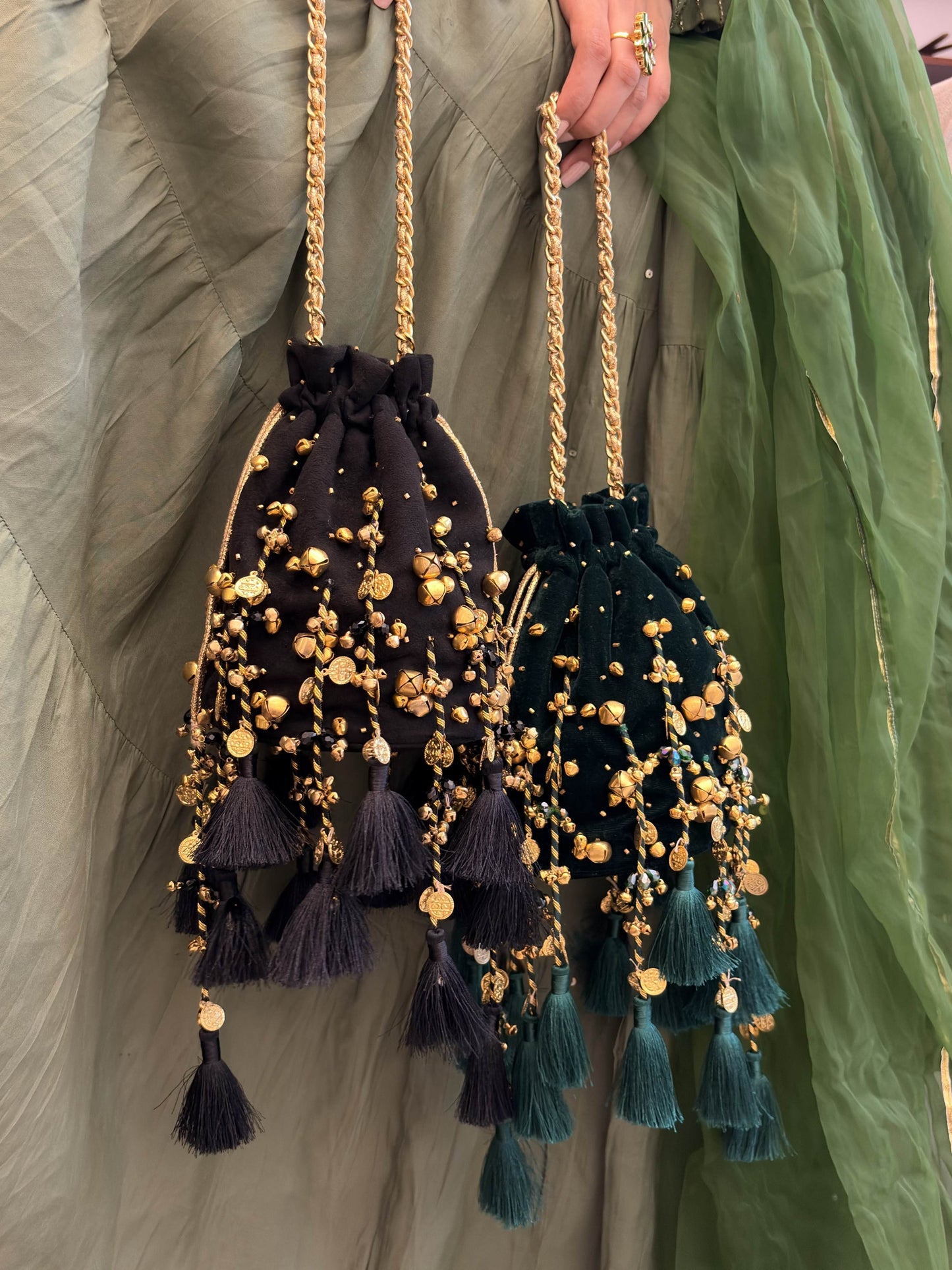 Tassel Potli Bundle set of 2