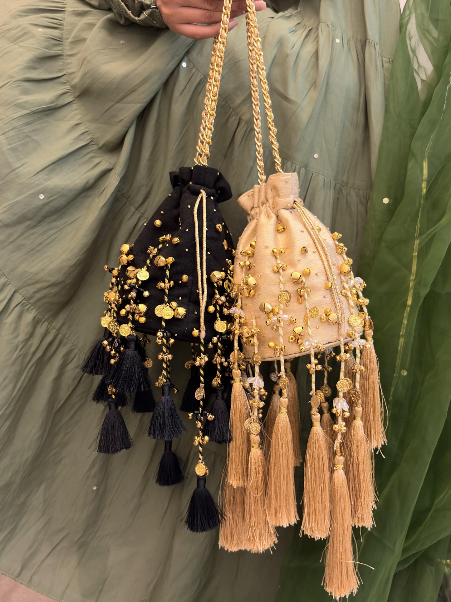 Tassel Potli Bundle set of 2