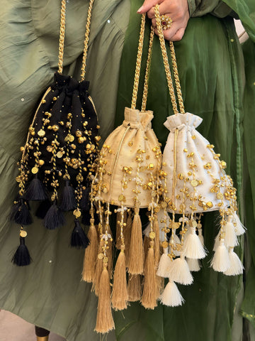 Tassel Potli Bundle set of 3