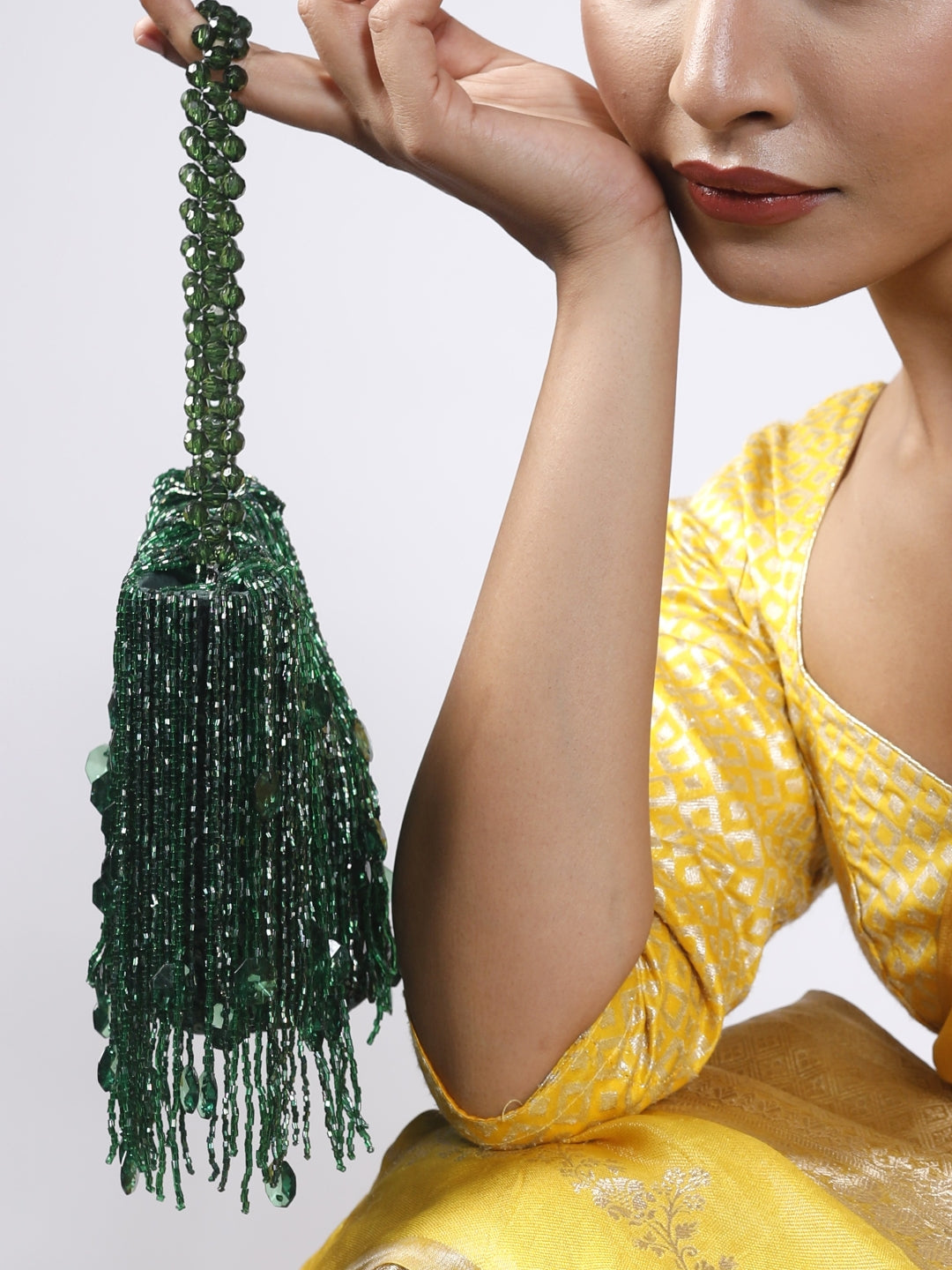 Shimmy Bag - Bottle Green