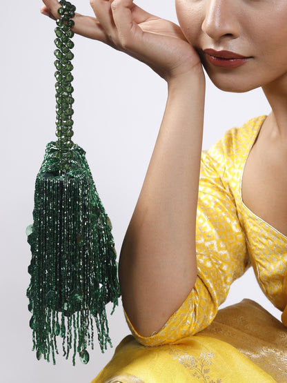 Shimmy Bag - Bottle Green