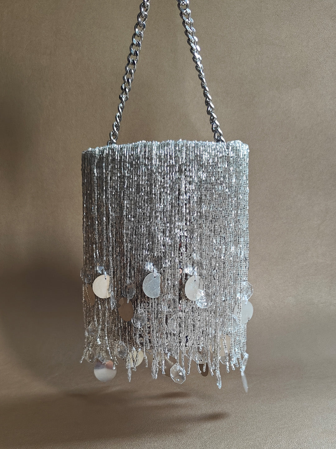 Shimmy Bag - Silver