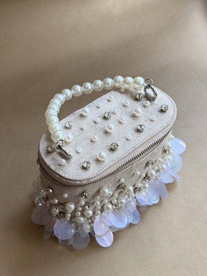 Jute Vanity Bag
