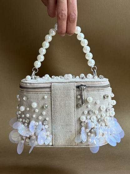 Jute Vanity Bag