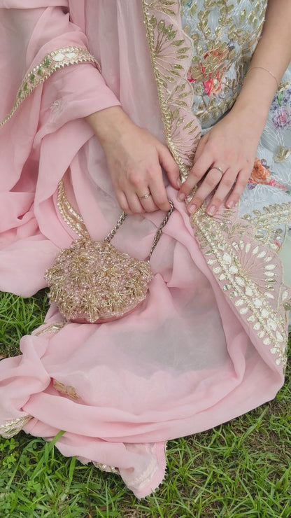 Micro Heart Bag - Pink