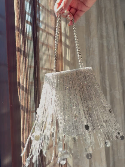 Shimmy Bag - Silver