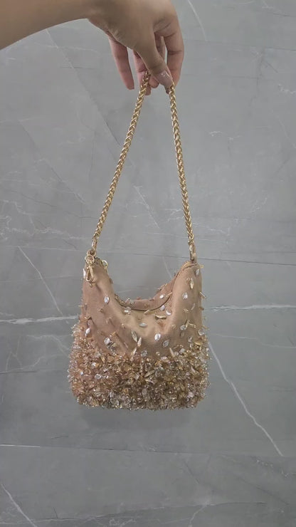 Hobo Bag - Gold