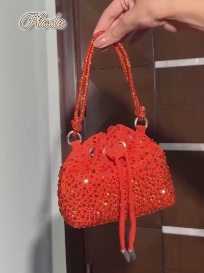 Micro Bucket Bag - Orange