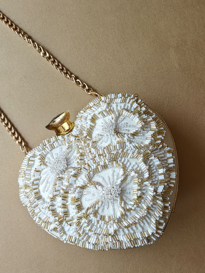 Floral Heart Bag